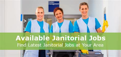 Apply to Janitor, Cleaner, Custodian and more. . Evening janitor jobs